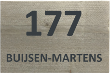 Naambordje bekijken